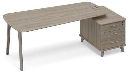 Стoл руководителя (тип 3) опорная тумба малая ТМ М1 120