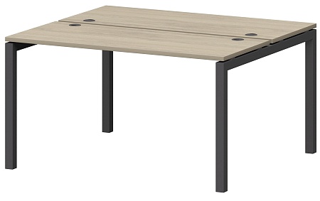 Бенч двойной на металлокаркасе СМС2-П-14К.120.Пр50