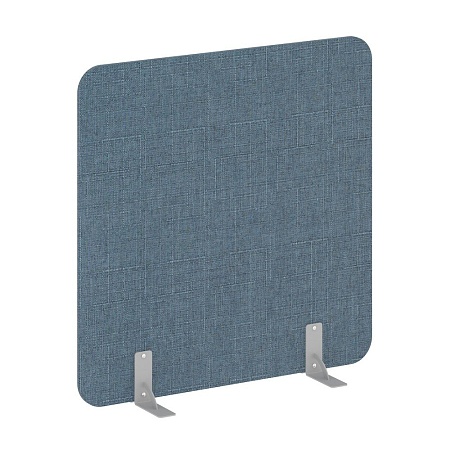 Перегородки на металлических опорах на фетровых по...