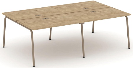 Рабочая станция на 4 места с лючком ES.D.RS-4.2-LK