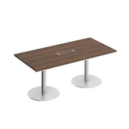 Стол для переговоров на круглых опорах-колоннах СИ 153