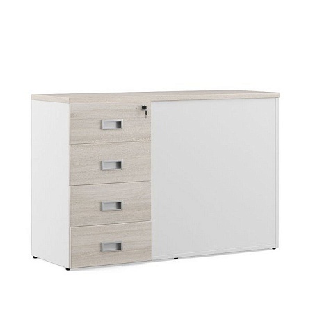 Тумба приставная/опорная левая TES284335