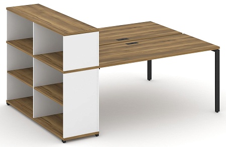 Рабочая станция с опорным стеллажом с надставкой низкой CN.DRS-212