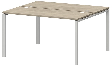 Бенч двойной на металлокаркасе СМС2-П-16К.120.Пр25