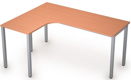Стол на металлических опорах без экрана 2М.132L