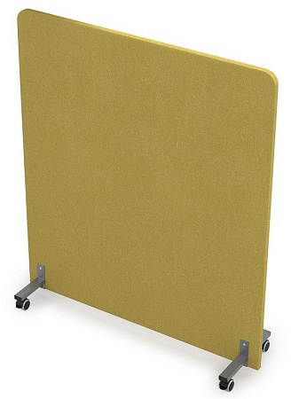 Акустическая мобильная перегородка на стационарных...