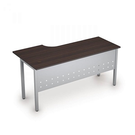 Стол на металлических опорах, экран металл 2МК.146R