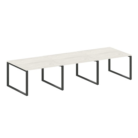 Переговорный стол (3 столешницы) на О-образном м/к БО.ПРГ-3.2