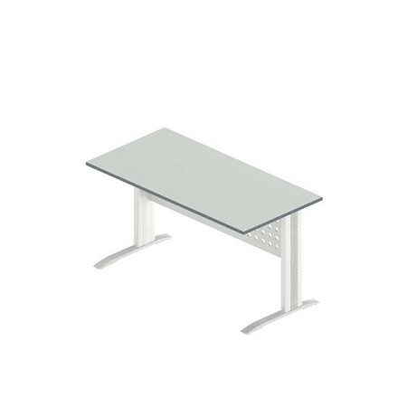 Стол прямой на металлокаркасе  АМК-3