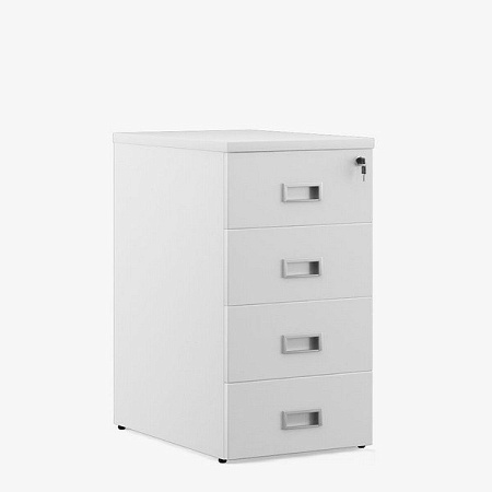 Тумба приставная 4 ящика 	TES284304