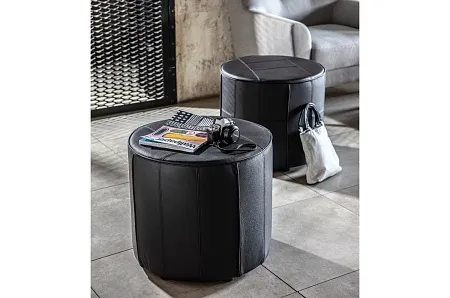 Пуф PRATO R50 Dakota black