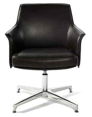 Конференц кресло Бордо CF C1918 CF black leather