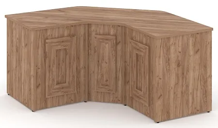 Kodex Стол сторон угловой KD.SSTU-14 Дуб Табак 1400*1400*750