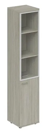 Шкаф высокий со стеклом, з.ст HDF, правый WN.702.R