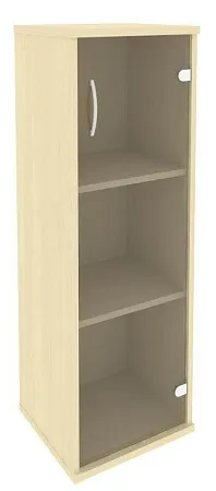 Шкаф средний узкий правый (1 средняя дверь стекло) А.СУ-2.4 (R)