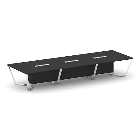 Steel Meet Стол переговорный квадратный MD-PR.B.SP-16 Нержавеющая Сталь/Хром 4800*1600*750мм